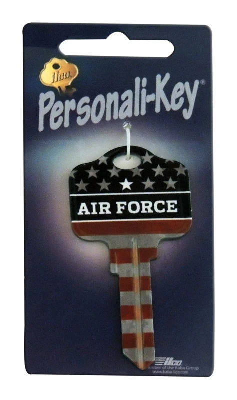Kaba Ilco Schlage Air Force/Flag House/Office Key Blank Single sided