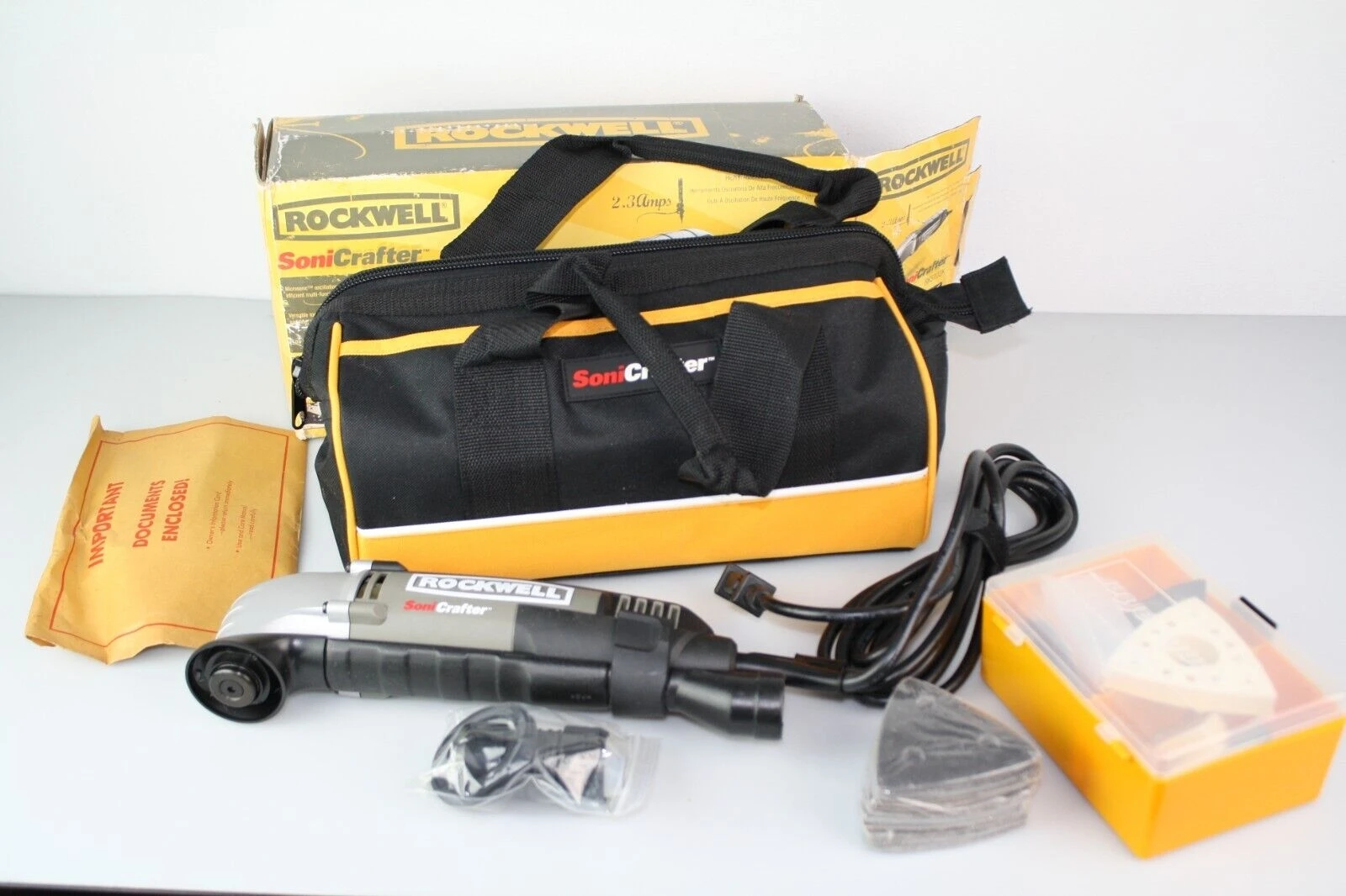 Rk5102k Sonicrafter 72-piece Oscillating Multi-tool Kit With Accessories