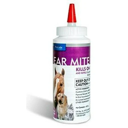 Ear Mite Killer With Aloe 6oz - Effective Treatment For Pets