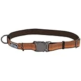 Coastal Pet K9 Explorer 18 In. Reflective Adjustable Dog Collar - Campfire Orange