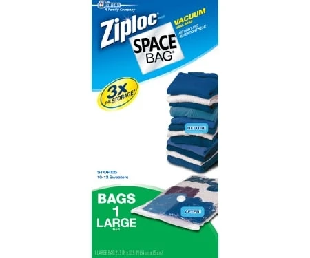Space Bag Vacuum-Seal Storage Bag Packs - As Seen On Tv By Itw Spacebag