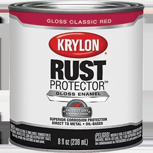 K06910300 0.5 Pint Gloss Classic Red Rust Protector Enamel Paint