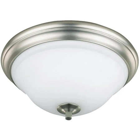 Flamenco 2-bulb Brushed Nickel Ceiling Light Fixture Rifm250a14bn