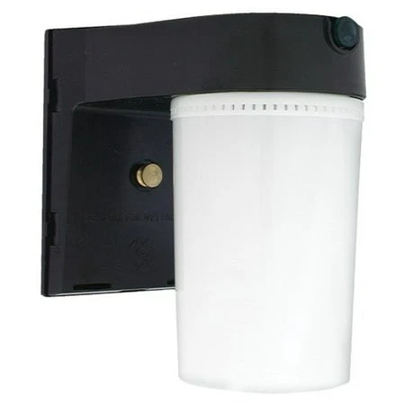13w Dusk-to-dawn Fluorescent Outdoor Wall Light Fixture Model L80br