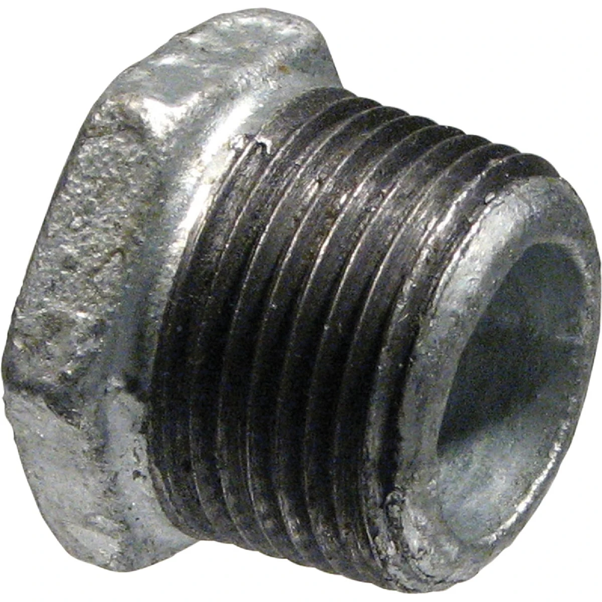 2 In. X 1 In. Hex Galvanized Malleable Iron Bushing