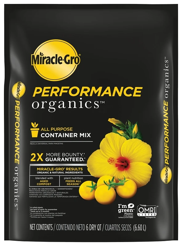 Performance Organics Container Soil Mix, 6 Qt.