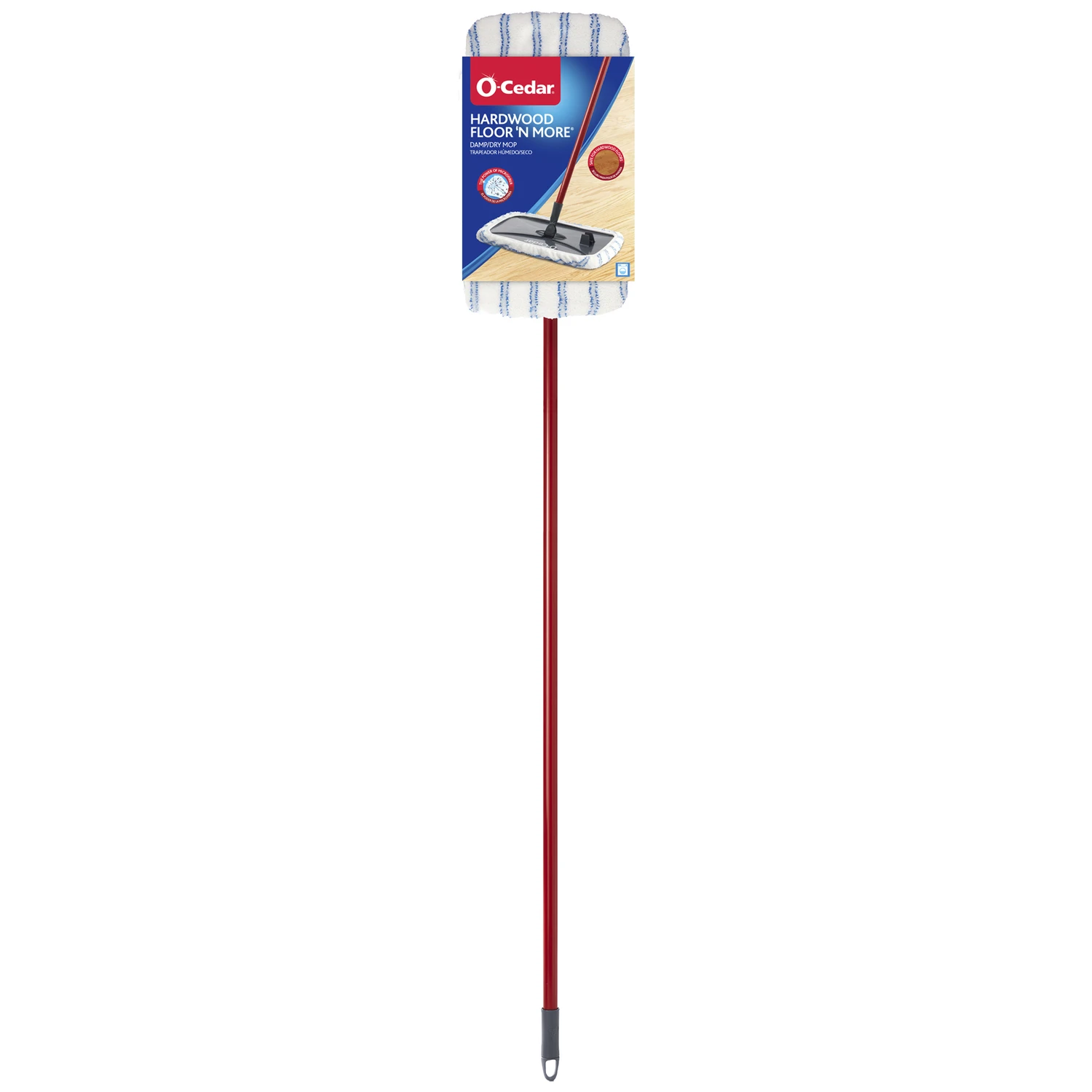 Floor N' More 15.5 In. Dry/wet Mop With Microfiber Head