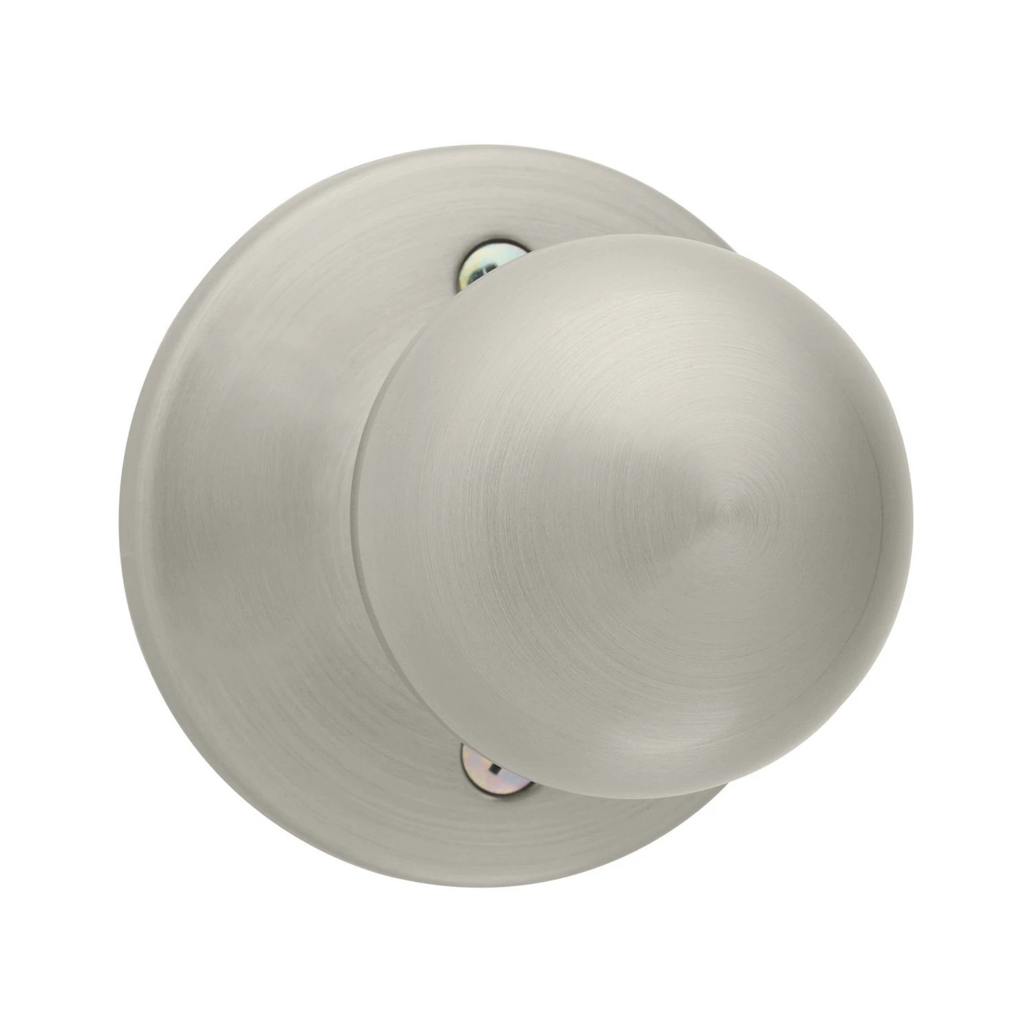 Security Satin Nickel Polo Dummy Knob Lockset