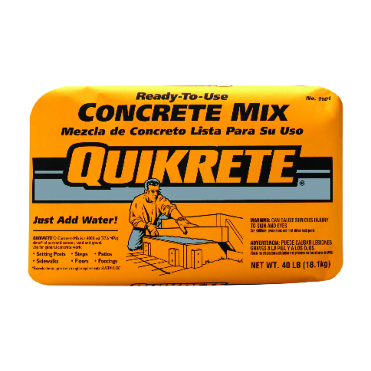 Concrete Mix, 40-Lbs.