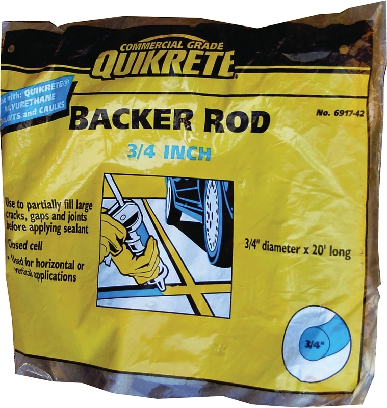 3/4 In. X 20 Ft. Gray Backer Rod For Sealant Applications