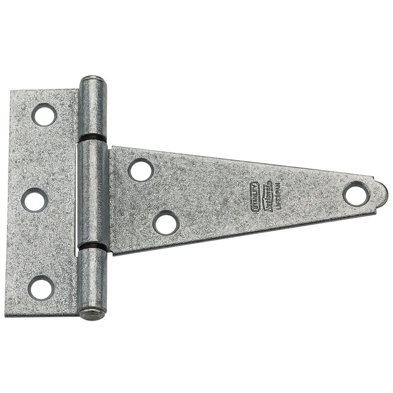 Extra Heavy Duty Gate T-Hinge, Galvanized, 4 In.