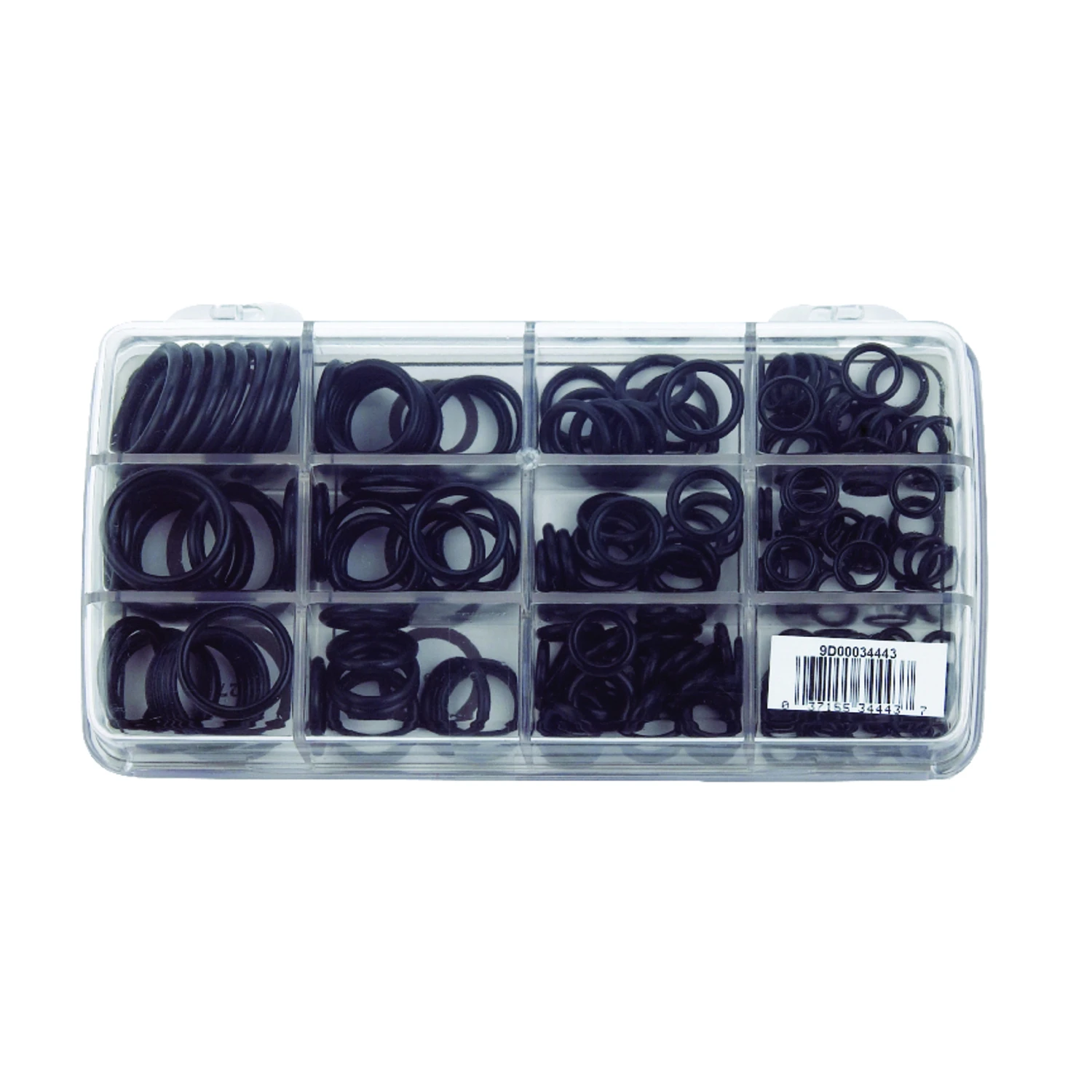 200-piece Assorted Rubber O-ring Kit For Faucet Repair, Model 34443