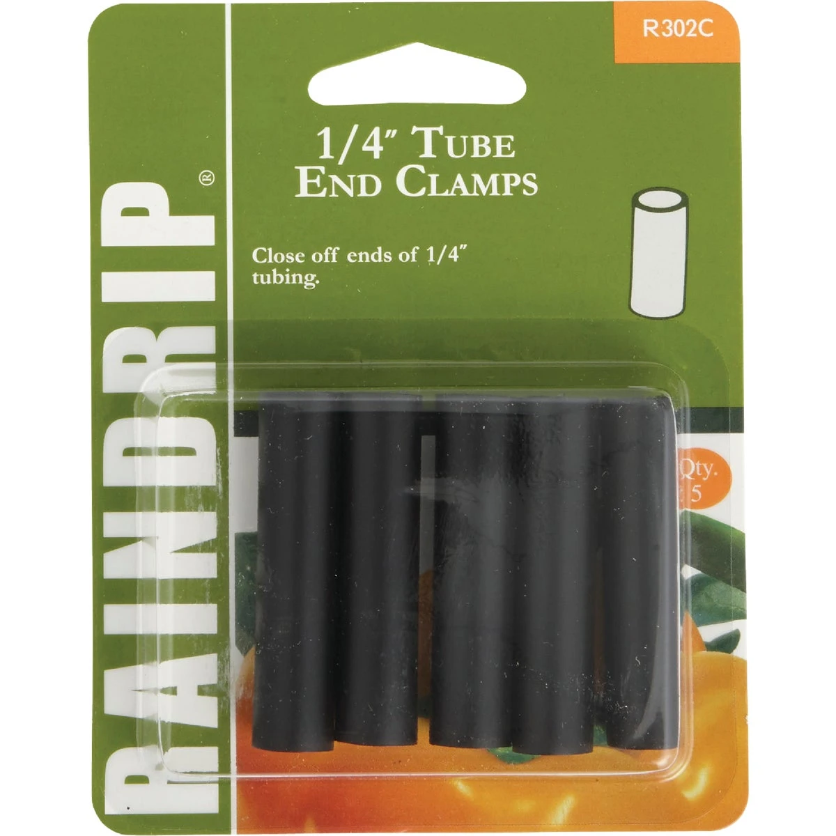 End Clamp, 1/4-In., 5-Pack