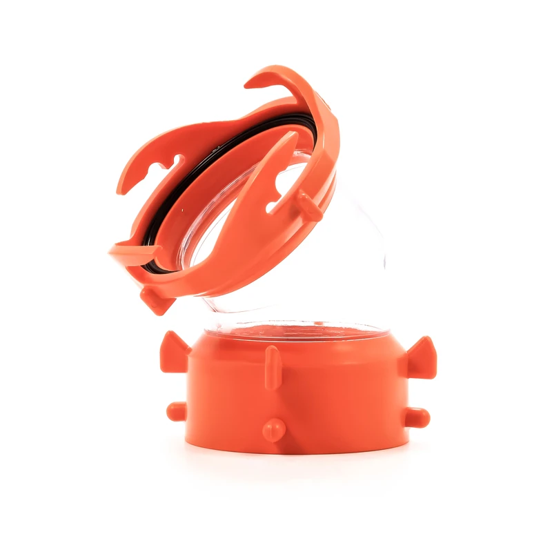 RhinoFLEX 45-Degree Sewer Hose Swivel Fitting