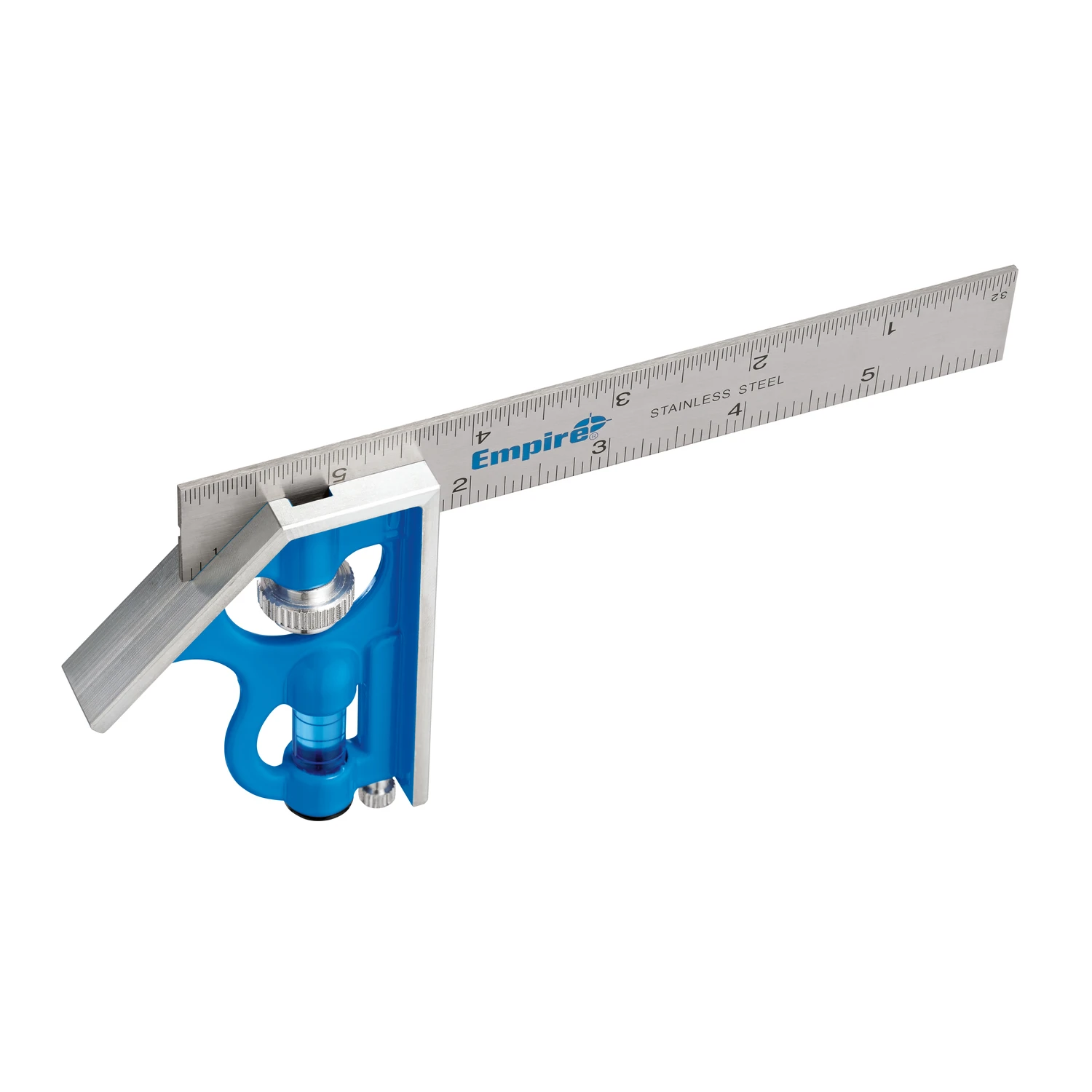 6 In. Pocket Combination Square With Stainless Steel Blade And Scriber