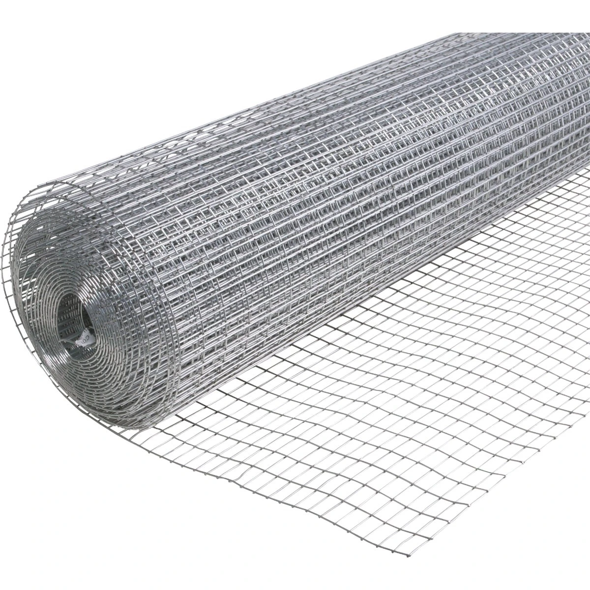 Utility 48 In. H. X 25 Ft. L. Galvanized Welded Wire Fence, 16 Gauge