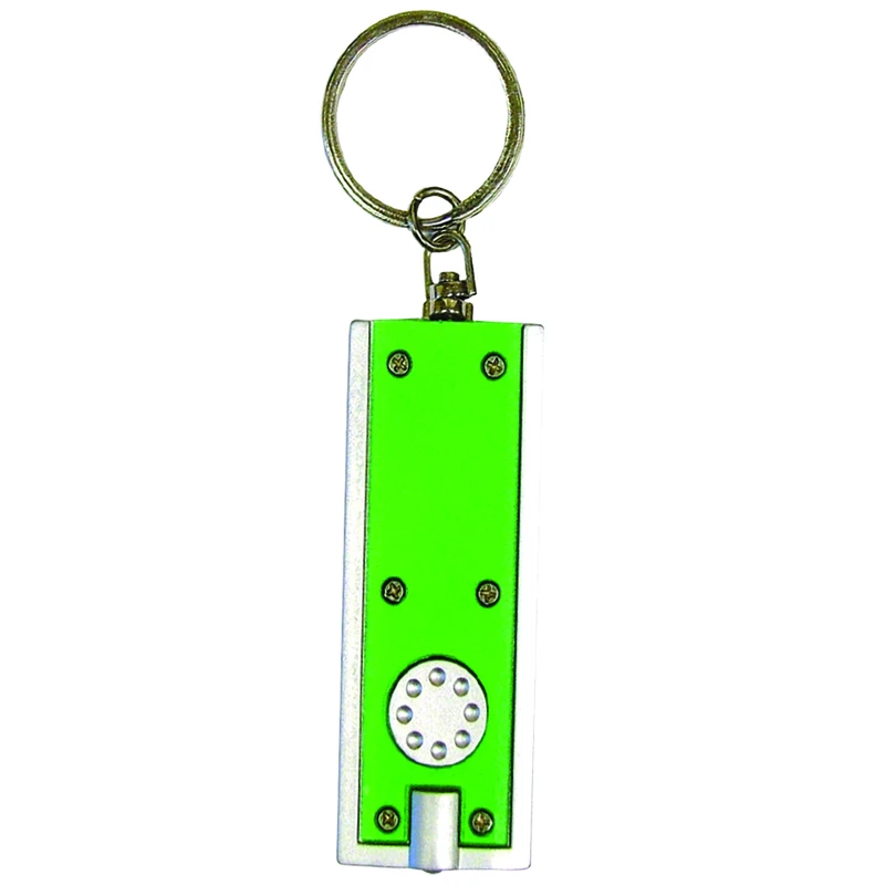 Led Light Key Ring - Durable Plastic With Bright Led Light