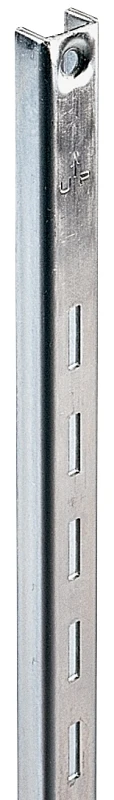 80 Series 60 In. Anochrome Steel Adjustable Shelf Standard