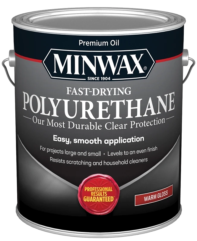 Polyurethane, Fast-Dry, Semi-Gloss, 1-Gallon