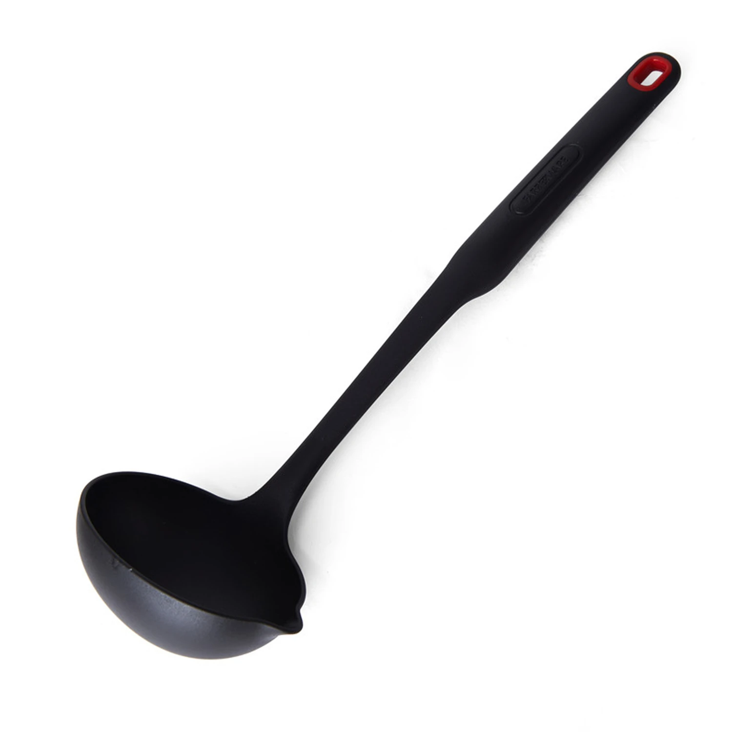 Farberware 14 In. Classic Black Nylon Ladle - Heat Resistant & Dishwasher Safe