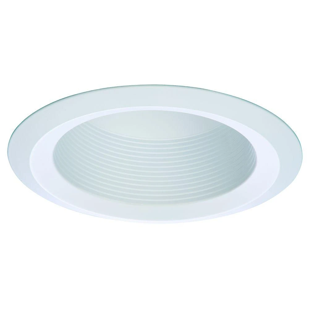 Full Cone Baffle, White, 6-In.