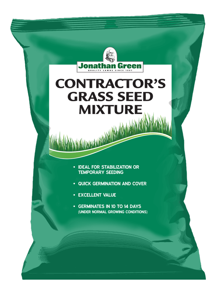 25 Lb. Contractors Grass Seed For Sun & Moderate Shade Coverage