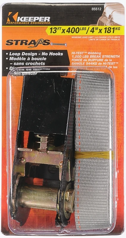 Endless Ratchet Tie Down, 13 Ft.