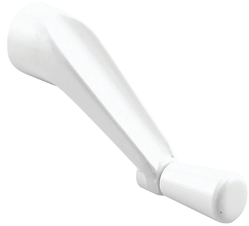 Crank Window Handle Fits Andersen Operator, 3/8 In. Spline Socket, White,