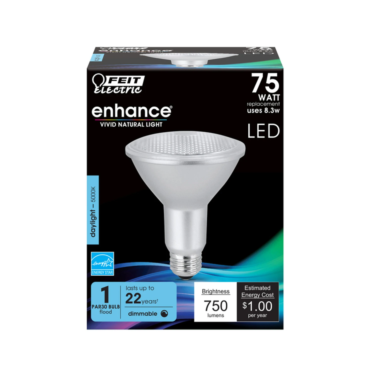 Enhance Par30 E26 Led Bulb Daylight 75w Equivalent 1 Pk 750 Lumens
