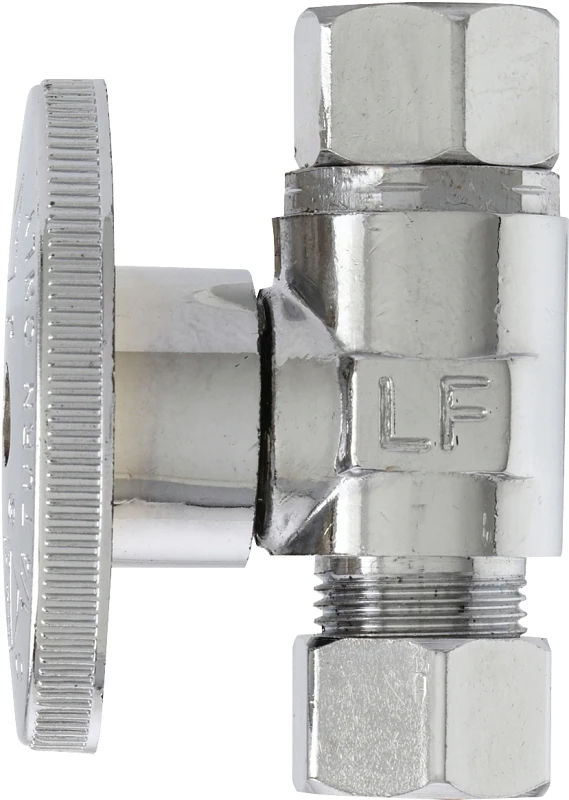 3/8 In Female Compression X 3/8 In Compression Straight Stop Valve