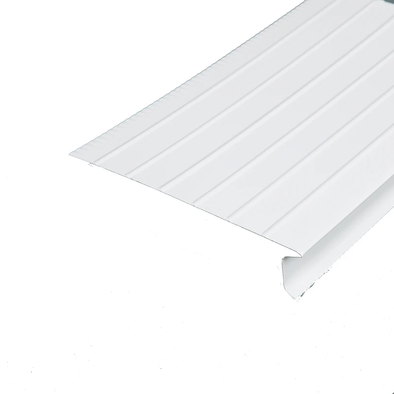 F-8wa2 6 In W X 10 Ft L Aluminum Drip Edge, White, 0.0125 In Thickness
