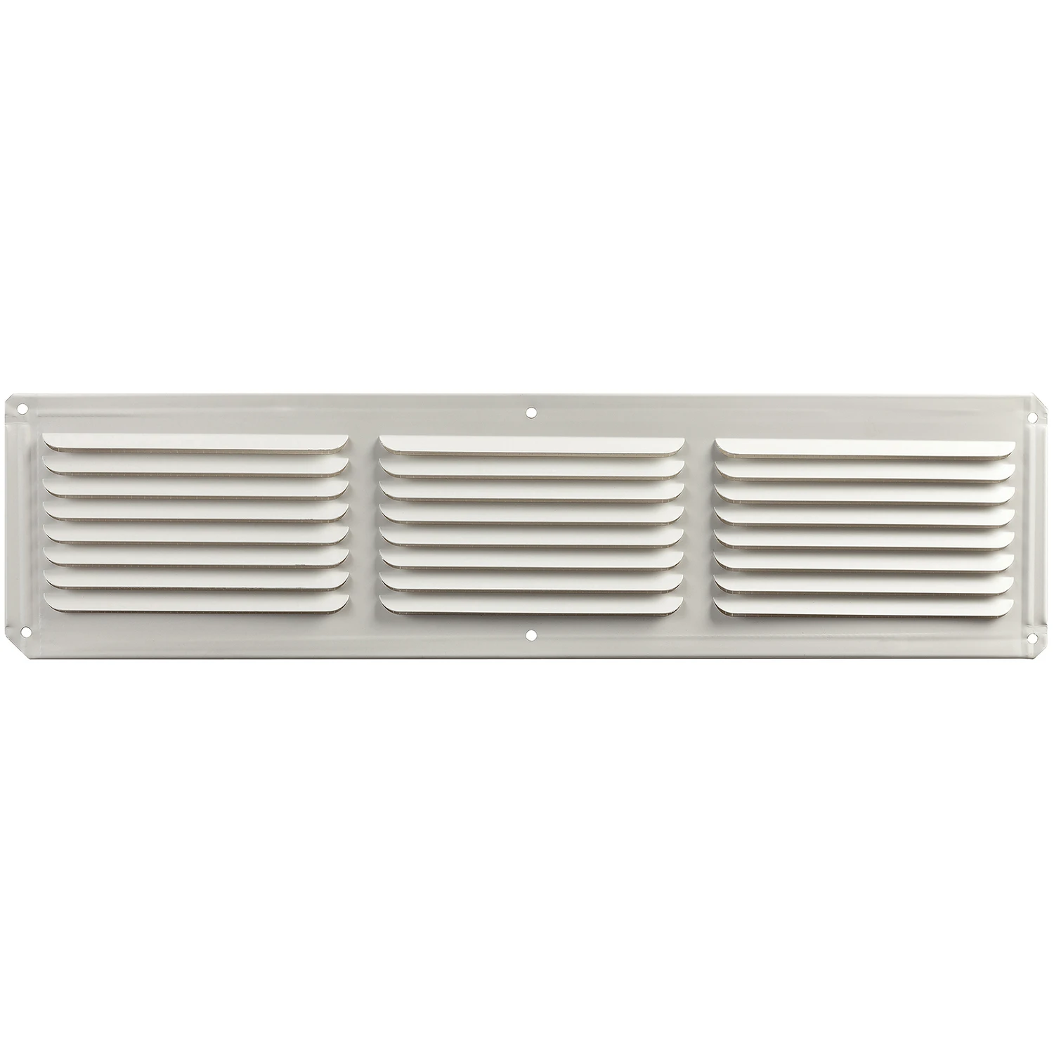 4 In. H X 16 In. W X 16 In. L Powder-coated White Aluminum Undereave Vent