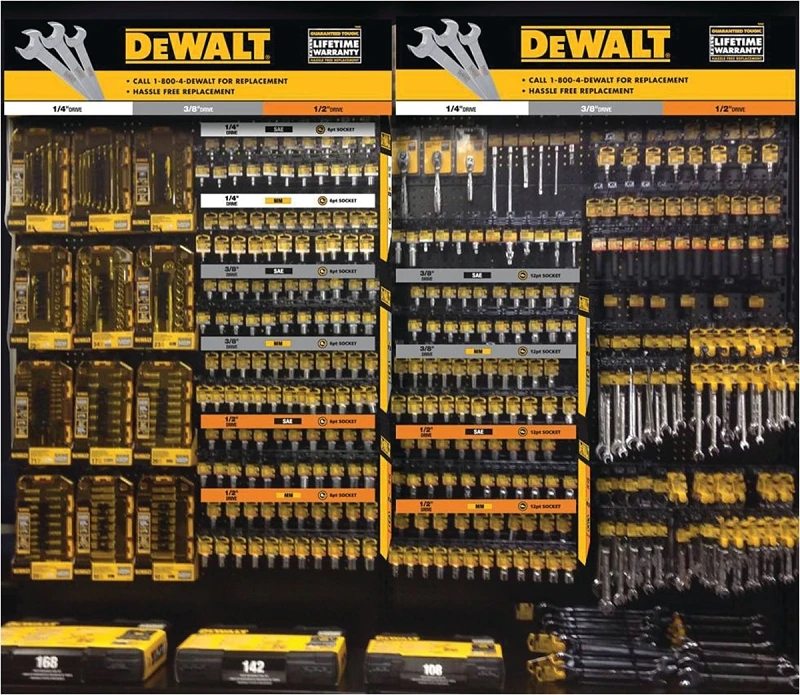 3/4 Inch Drive Deep Impact Socket Set Dwmt74221 - 12 Piece Set