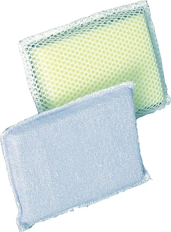 353-24 Terry Cloth Scouring Sponge, 6-1/4 In L X 4 In W X 3/4 In Thick