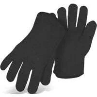 Large Jersey Thinsulate Gloves - Model 535, Gray Color