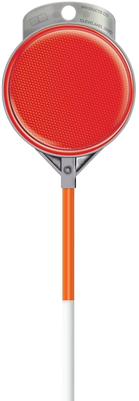 Dm80072-or 72 Inch Orange Driveway Marker With Reflectors
