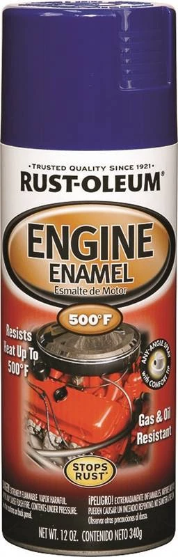 248946 Old Ford Blue Engine Enamel Spray Paint, 12 Oz, Pack Of 6