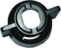 Y8253080 Universal Winged Bayonet Cap, Nylon, Black, 8/10 Mm