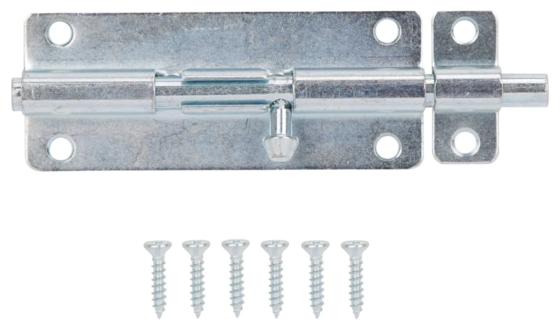 5 Inch Rust-resistant Barrel Bolt Steel With Zinc Plating