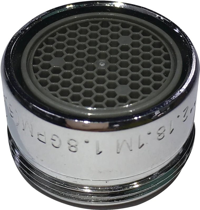 Faucet Aerator Male Brushed Nickel 1.8 Gpm, Model A500196nnp-54