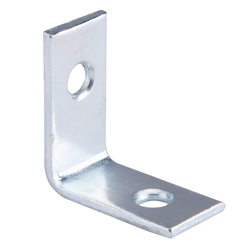 Corner Brace 1 In L X 0.5 In W Steel Zinc Plated