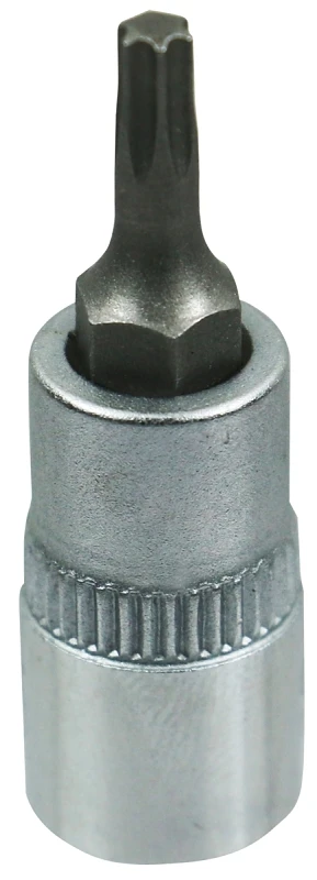 Mintcraft 1/4 Inch Drive T15 Star Bit Socket - Chrome Vanadium Steel