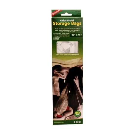 Coghlans COG-1656 Odor Proof Storage Bags 12 x 16 in.