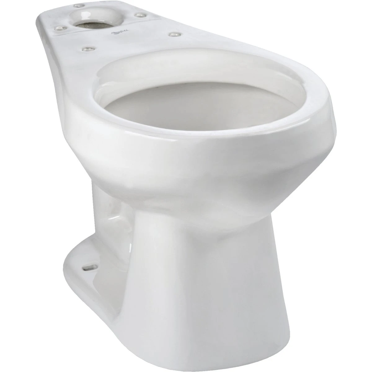 Alto White Round Front 10 In. Rough-in Toilet Bowl With High Efficiency Technology