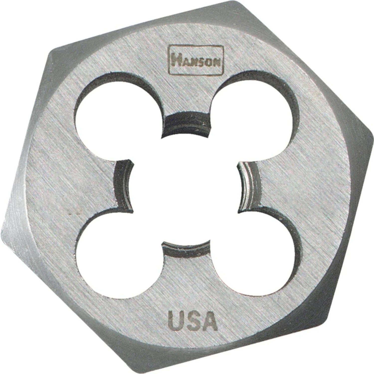 Hanson High Carbon Steel Sae Hexagon Die 3/8 In.-18npt Model 7004