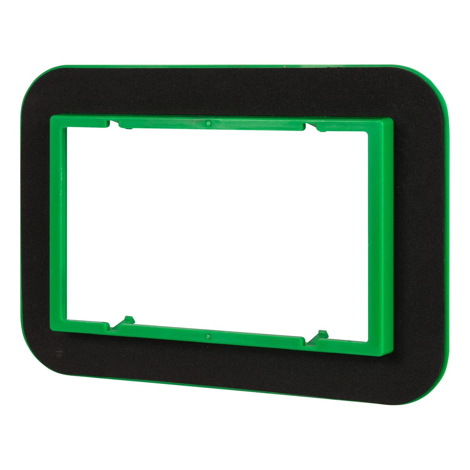 Draft Seal Kit 6 In. Rectangle Pvc Black/green 3-gang