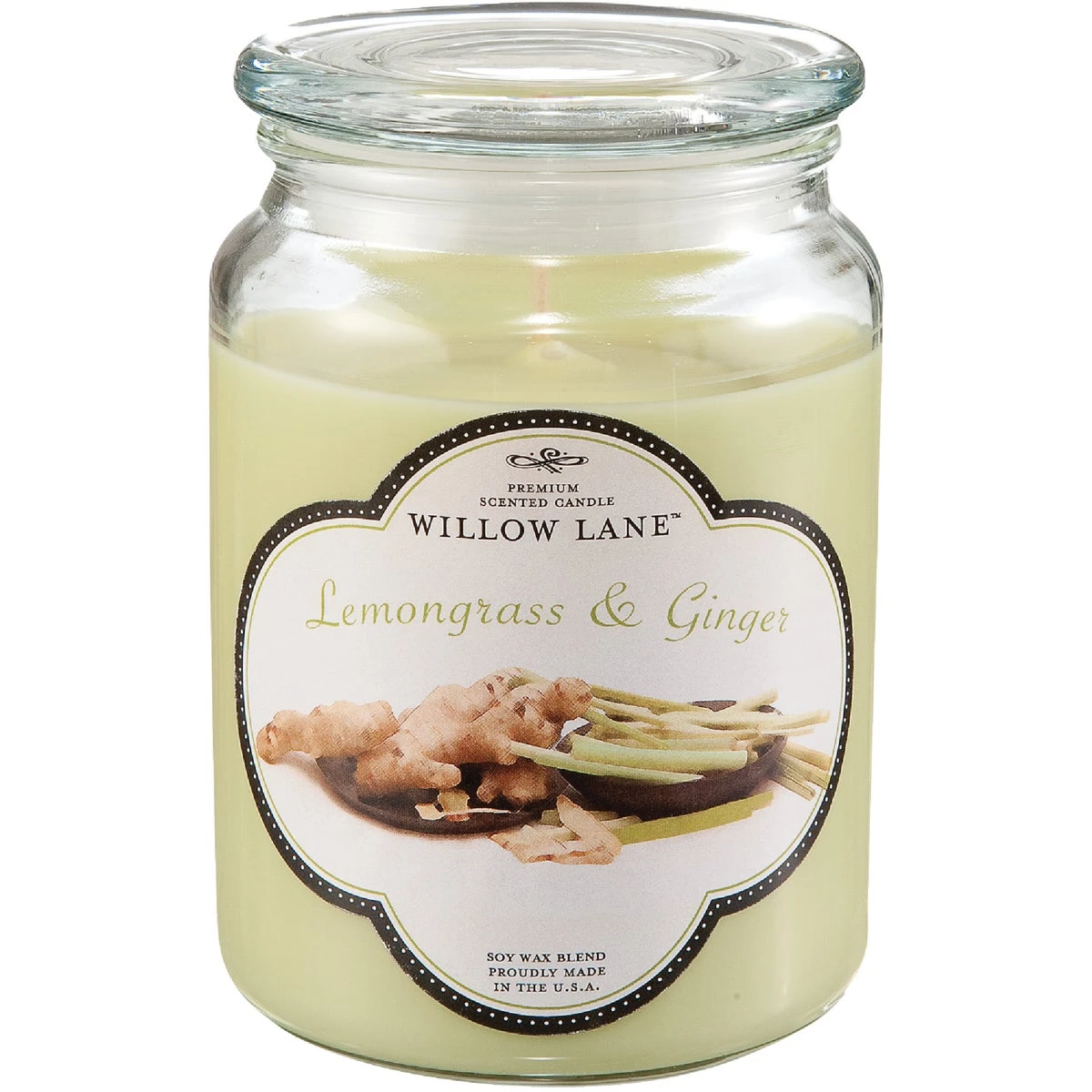 19OZ JAR CANDLE LEMONGRASS GIN