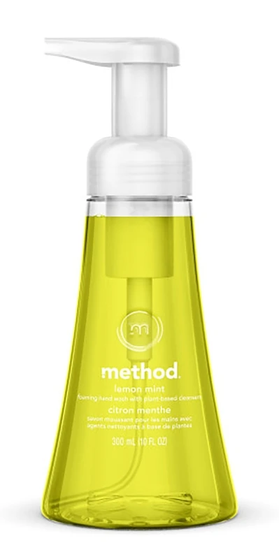 Foaming Hand Wash, Lemon Mint, 10 oz.