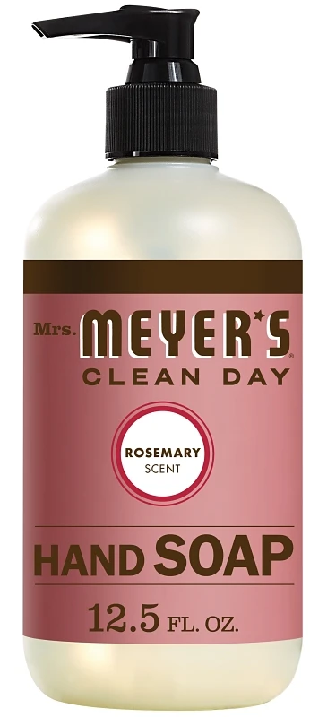 Liquid Hand Soap, Rosemary Scent, 12.5 oz.