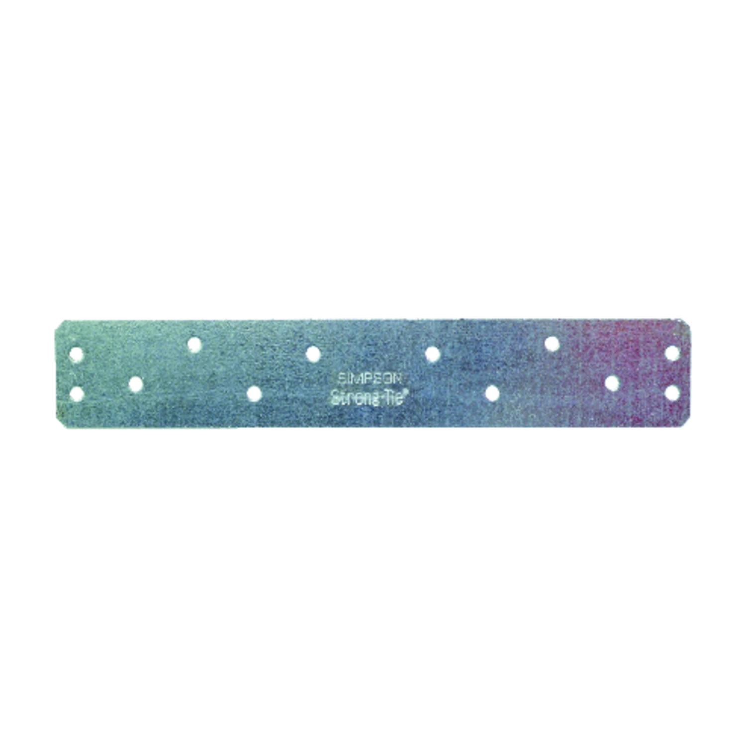 Heavy Duty Strap Connector, 12 Gauge Steel, 8 In.